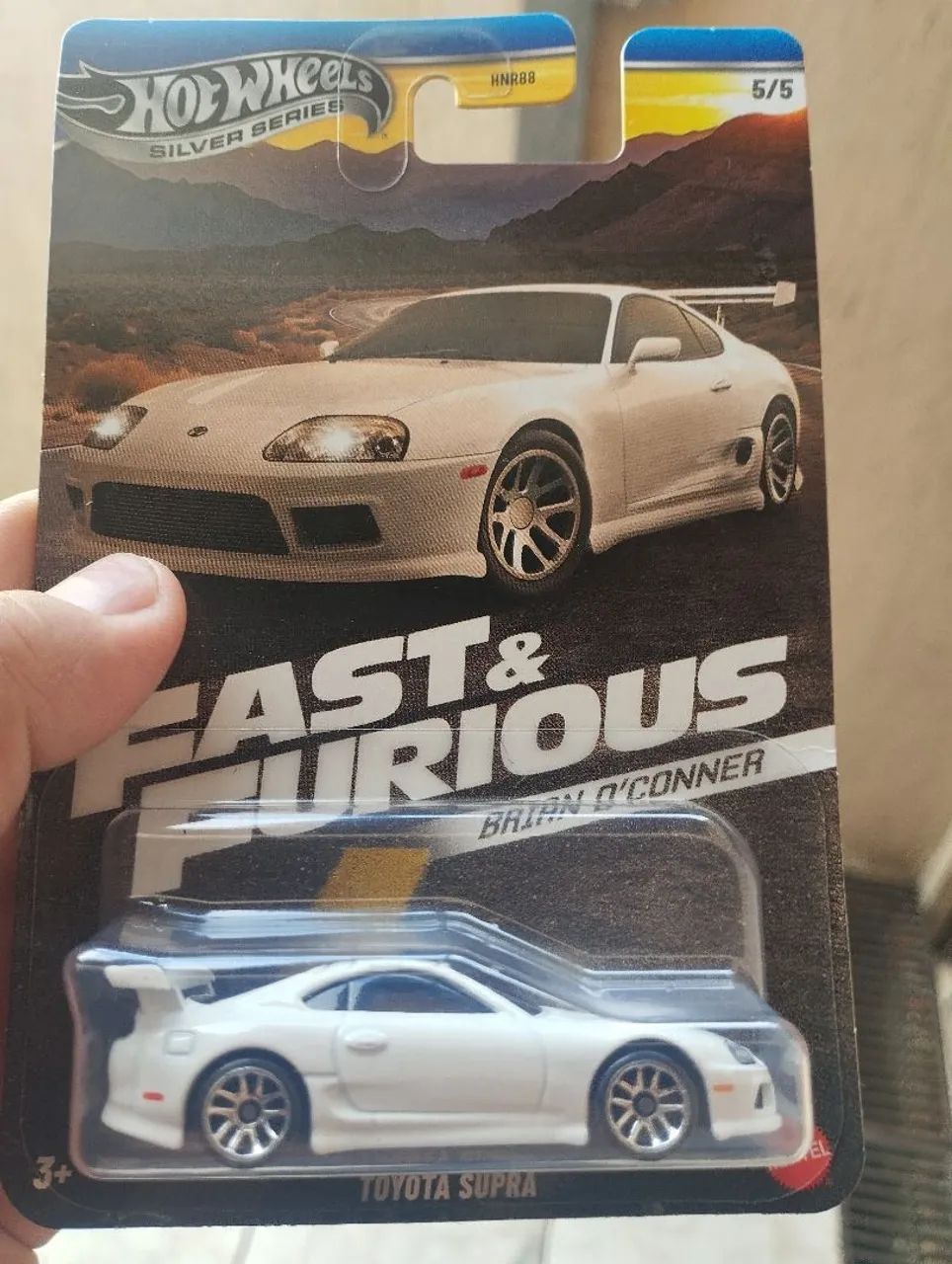 Toyota Supra Silver Séries Fast furious Hotwheels - Foto 4