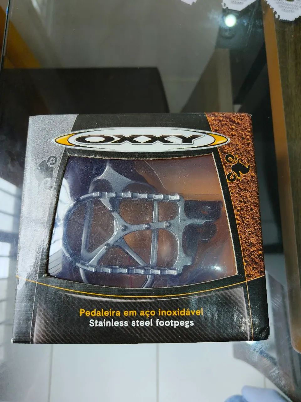 Pedaleira Inox Oxxy