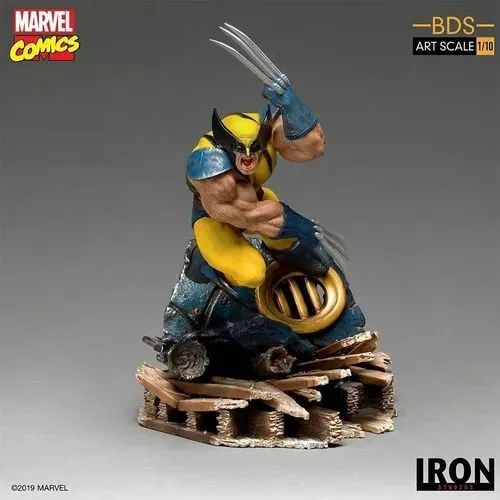 Wolverine iron studios 1/10 comics x-men - Foto 3
