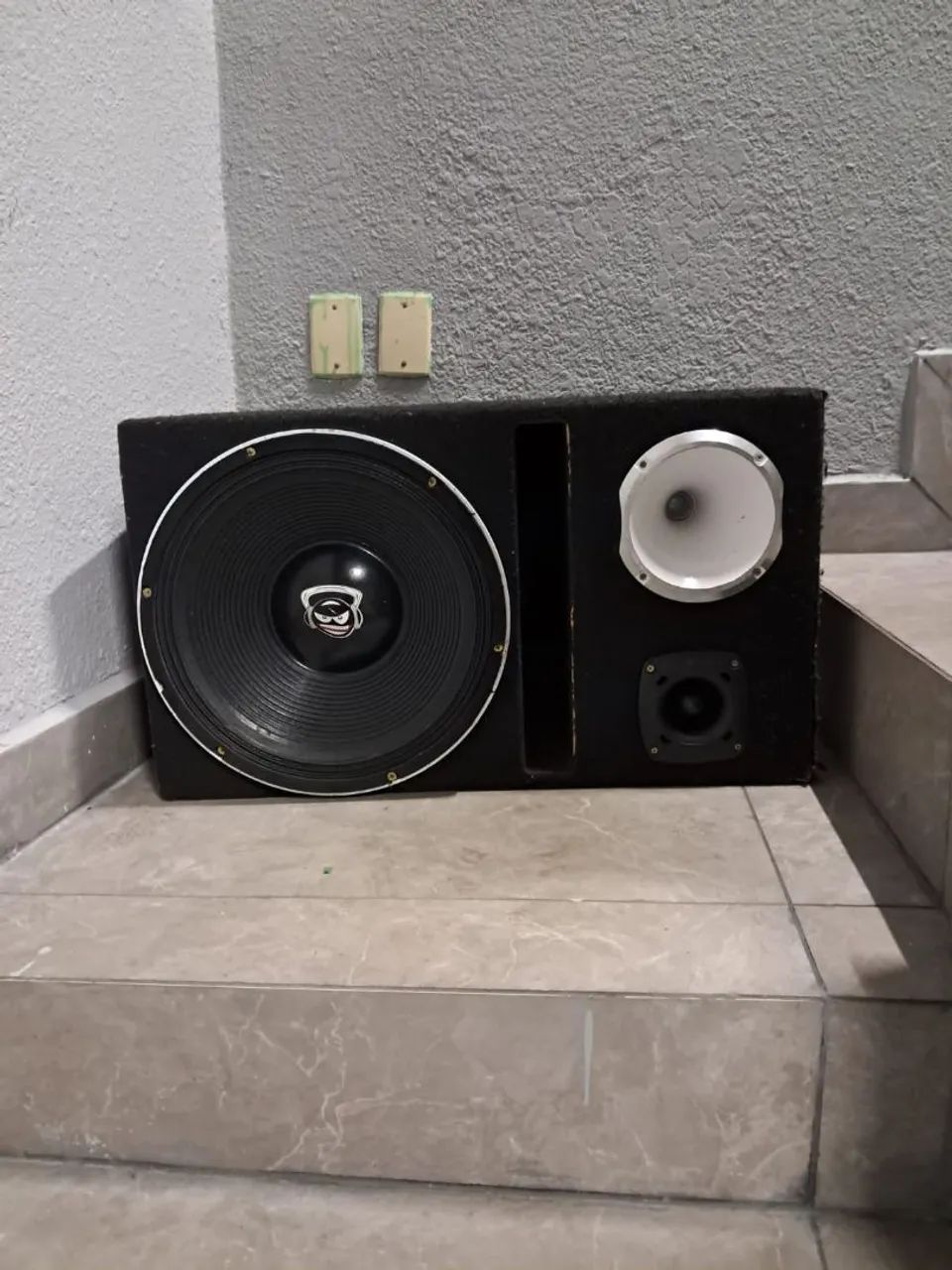 Caixa trio subwofer de 15 polegadas  - Foto 3