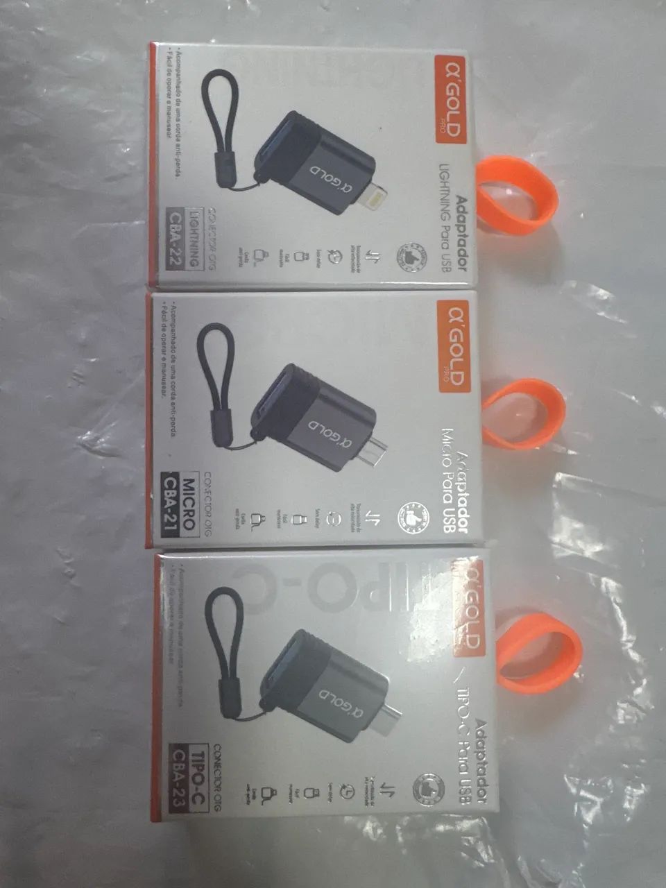 Adaptador OTG, Disponível tipo C / Lightning / Micro  - Foto 4