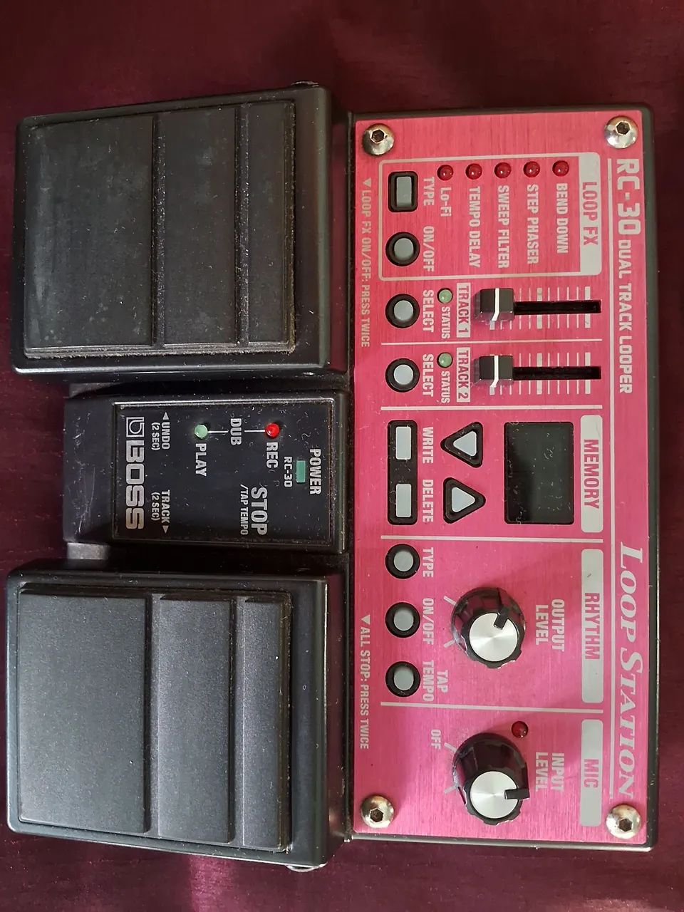 Boss RC 30_Loop Station_zerado