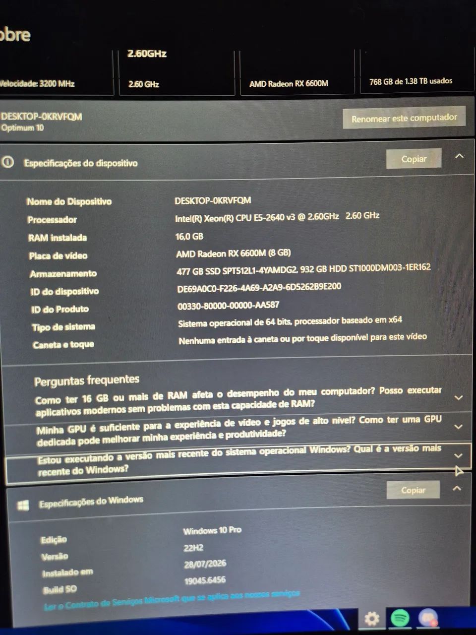 Pc gamer RX6600 8gb - Foto 4