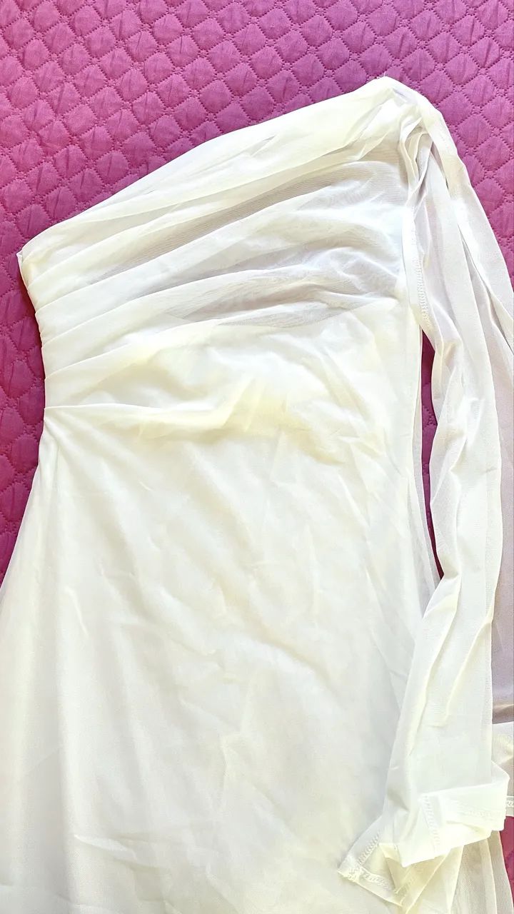 Vestido branco longo  - Foto 4