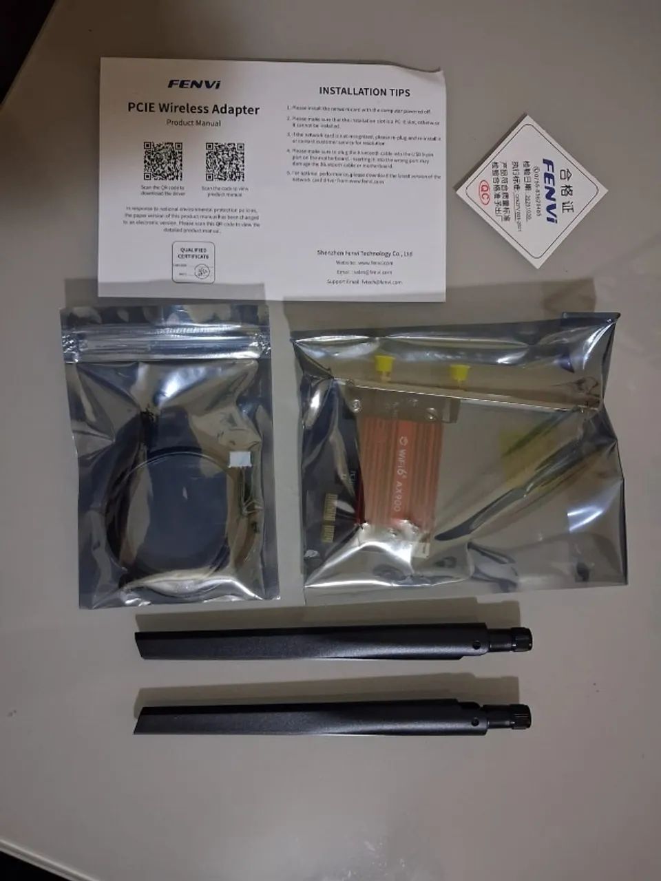 Placa Wifi e Bluetooth AX900 Fenvi Nova - Foto 2