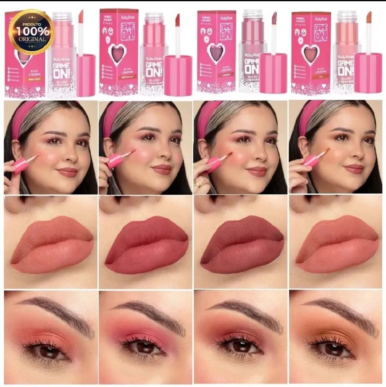 Caixa lacrada do blush Ruby Rose  - Foto 4