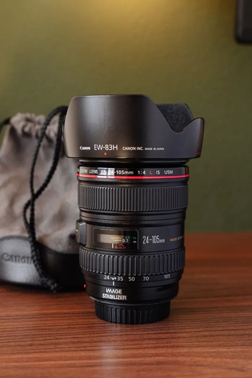 Lente Canon EF 24-105mm F/4 L IS USM - Foto 2