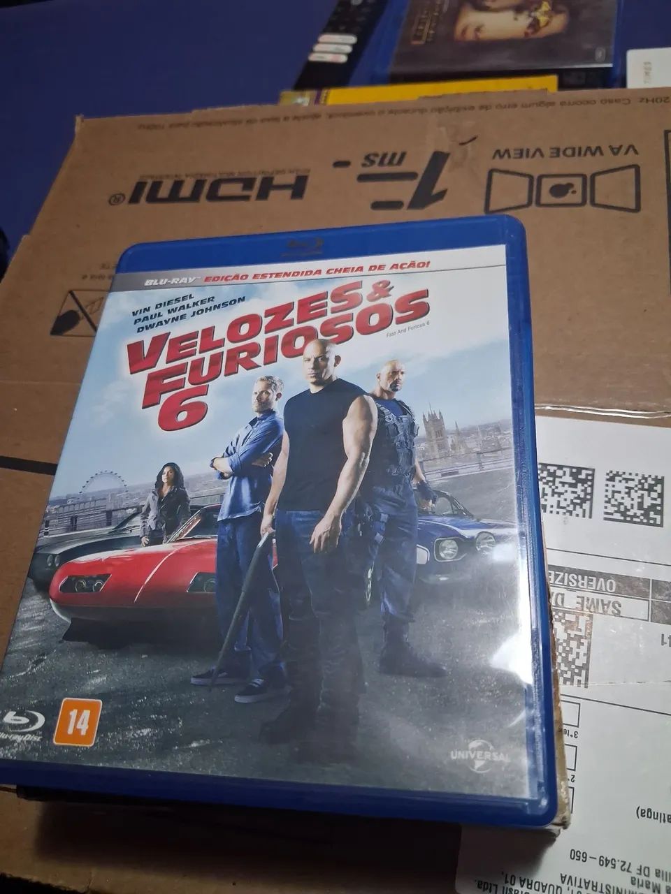 Velozes e furiosos coleção 6 filmes blu ray - Foto 4