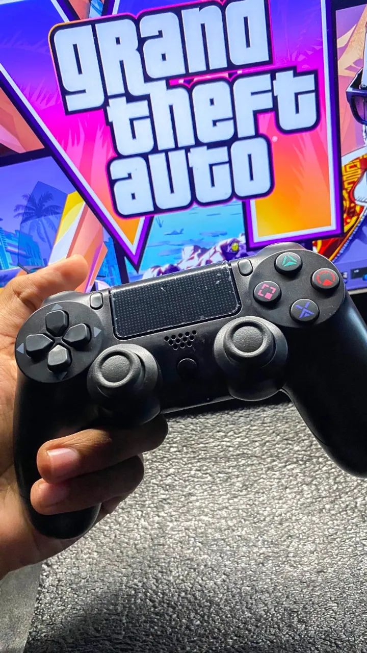 Controle Sem Fio - Compatível com PS4, PC, celular e TV - Foto 2