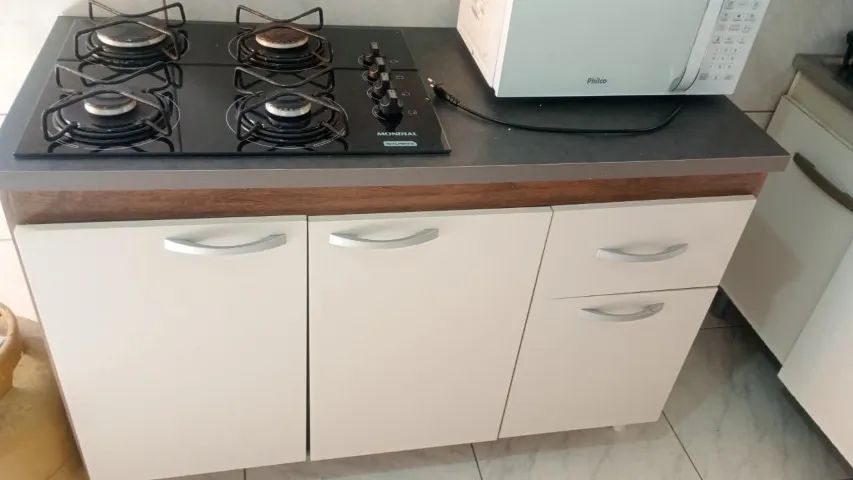 Balcão de Cozinha com Cooktop