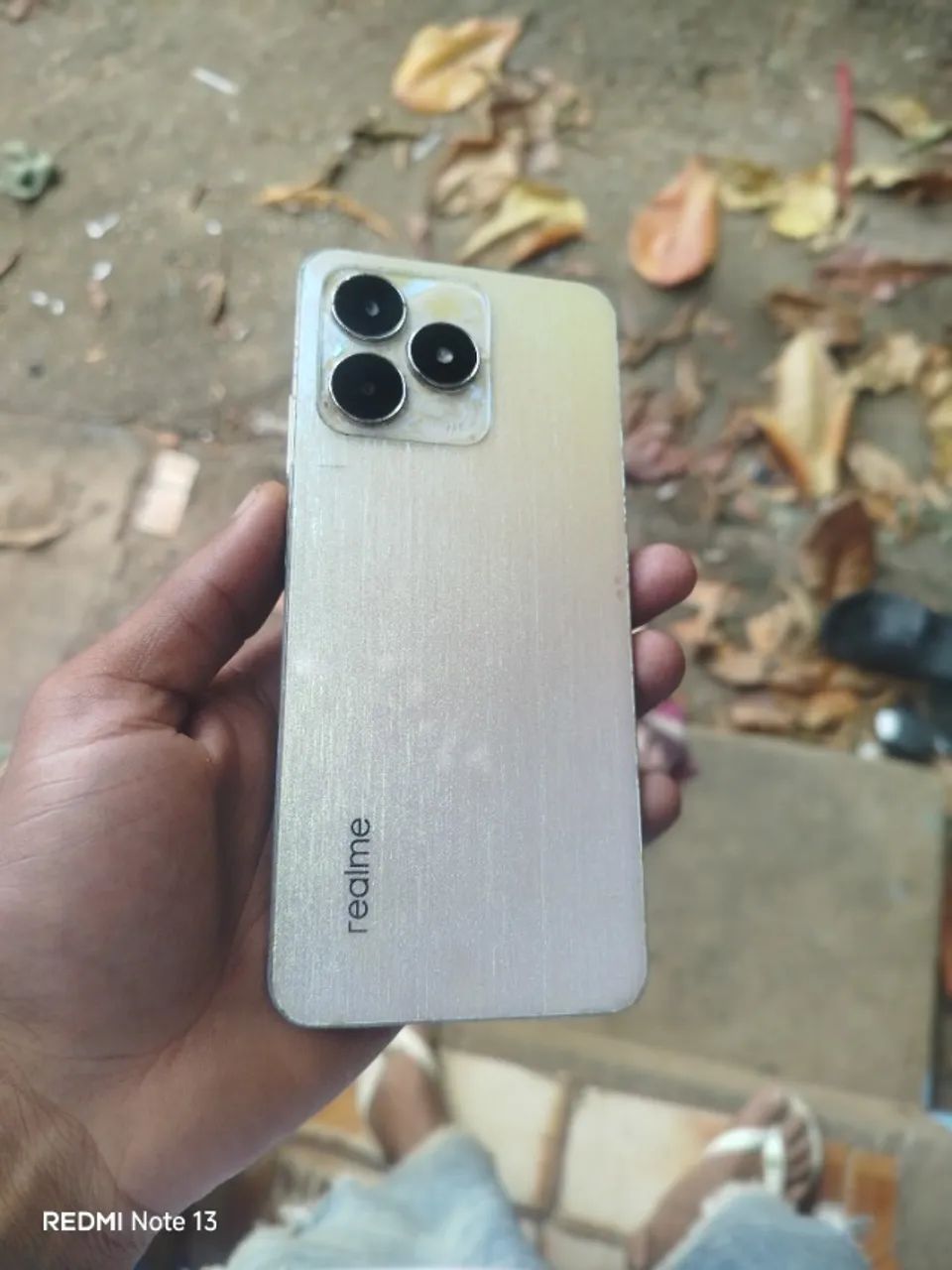 CELULAR REALME 256GB SO COM ALGUMA MARCAS DE USO E PELÍCULA TRINCADA SO PRA VENDER LOGO - Foto 2