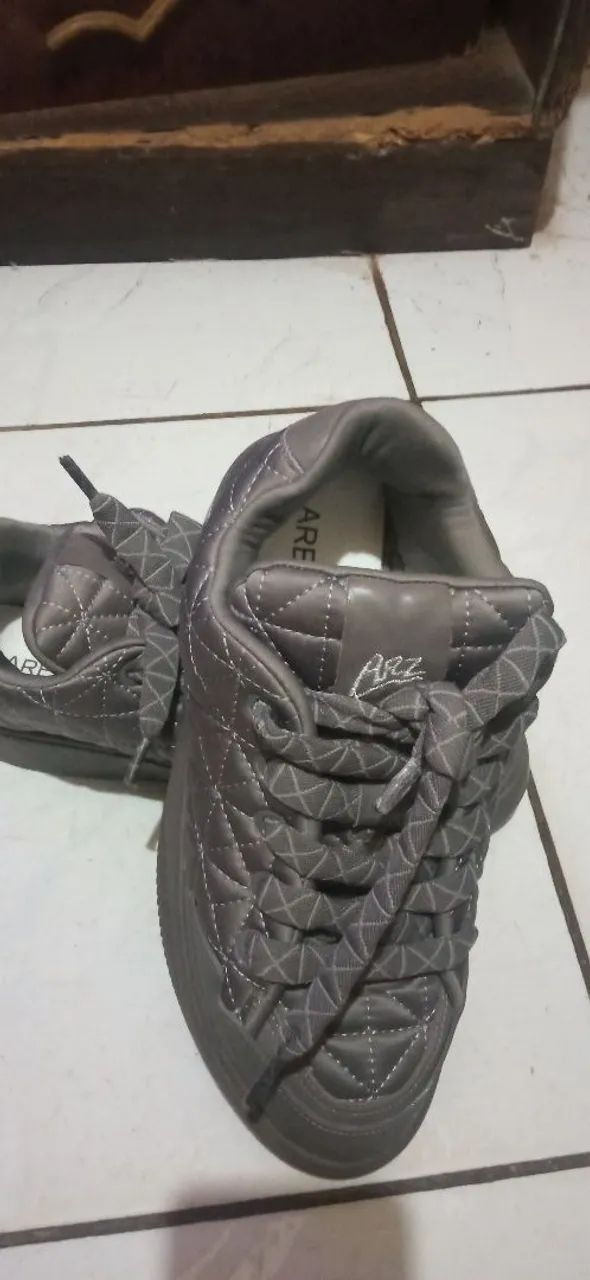 Tenis arezzo matelessê cinza 38 - Foto 3