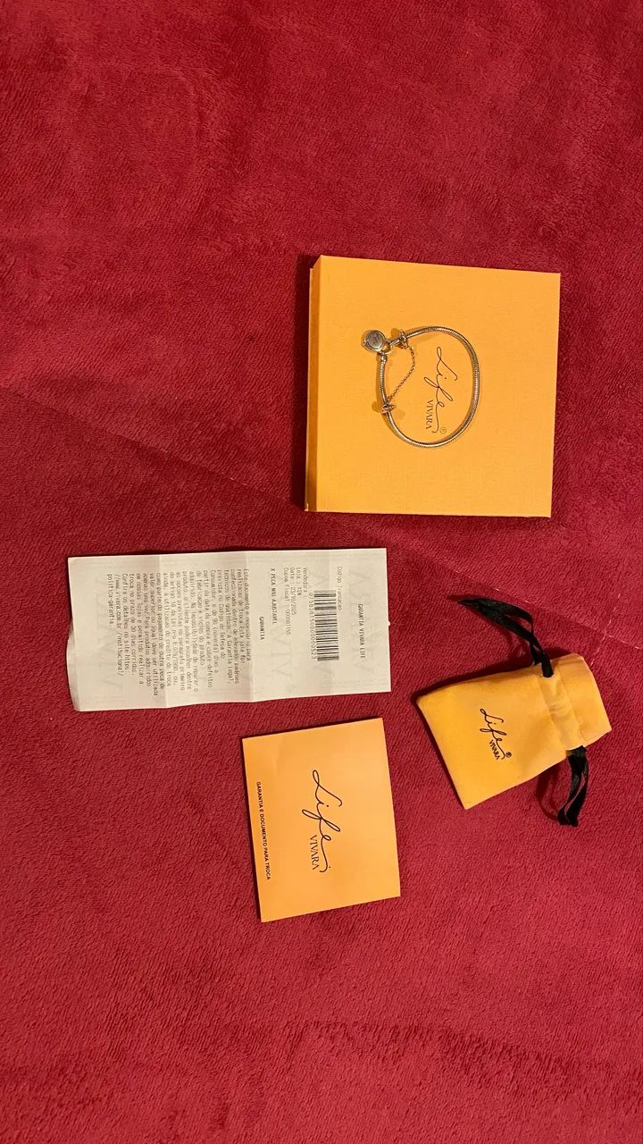 PULSEIRA LIFE CADEADO EM PRATA 925 - Foto 2