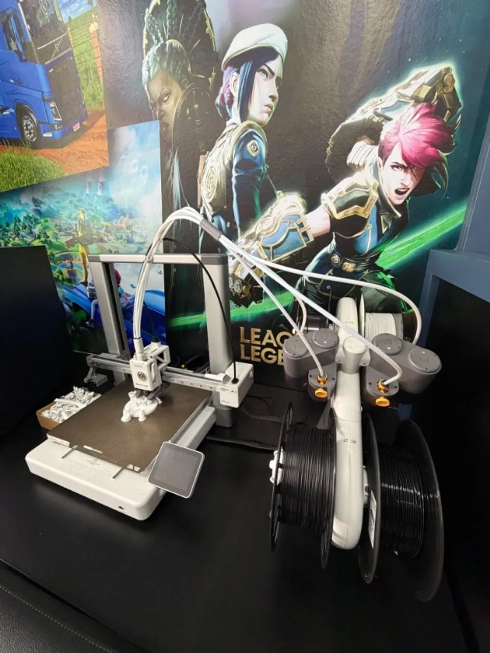 Impressora 3D Bambu Lab A1 Combo AMS Lite Nova com Garantia - Foto 4