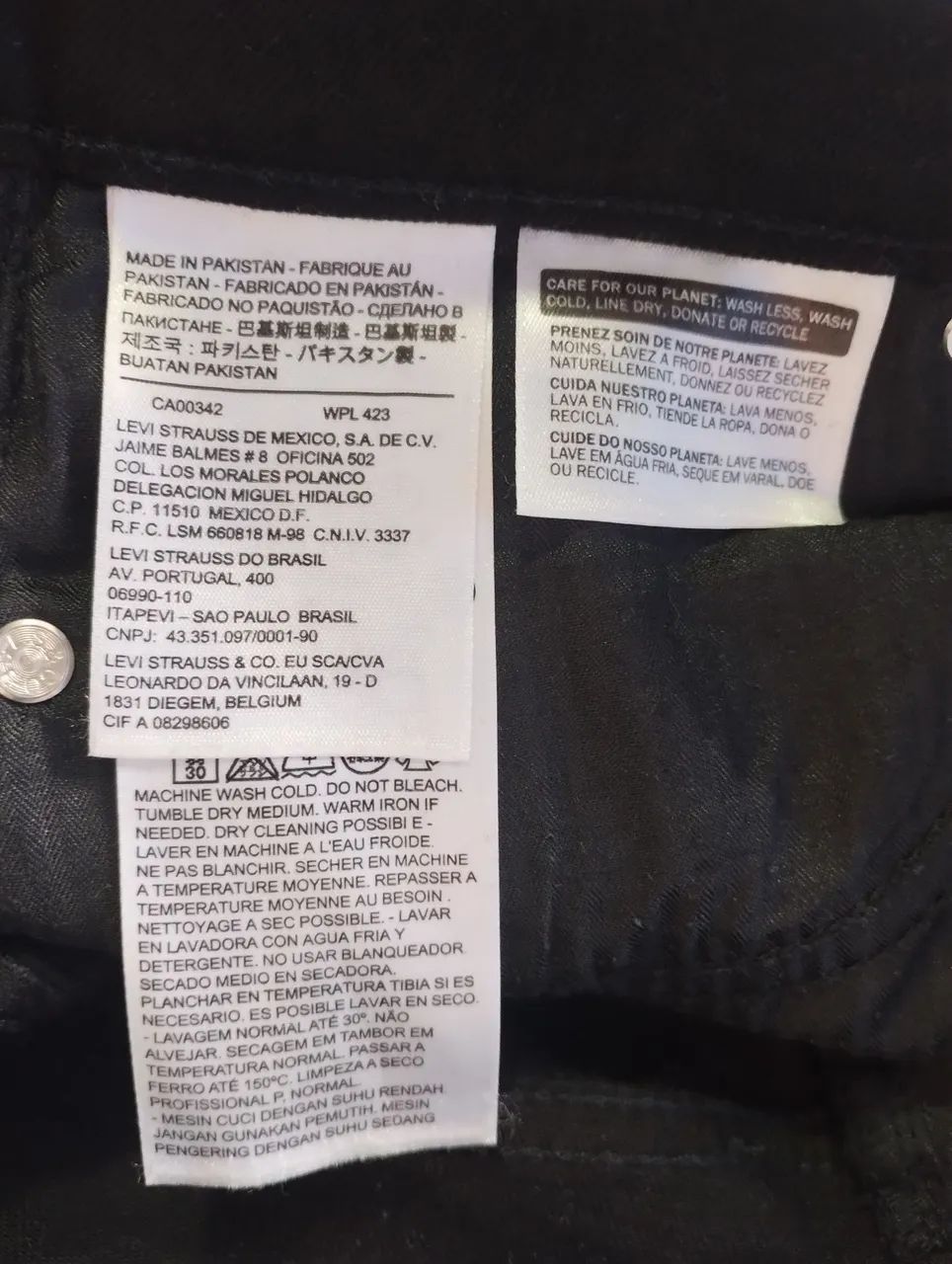 Calça Jeans, tamanho 26 - Foto 4