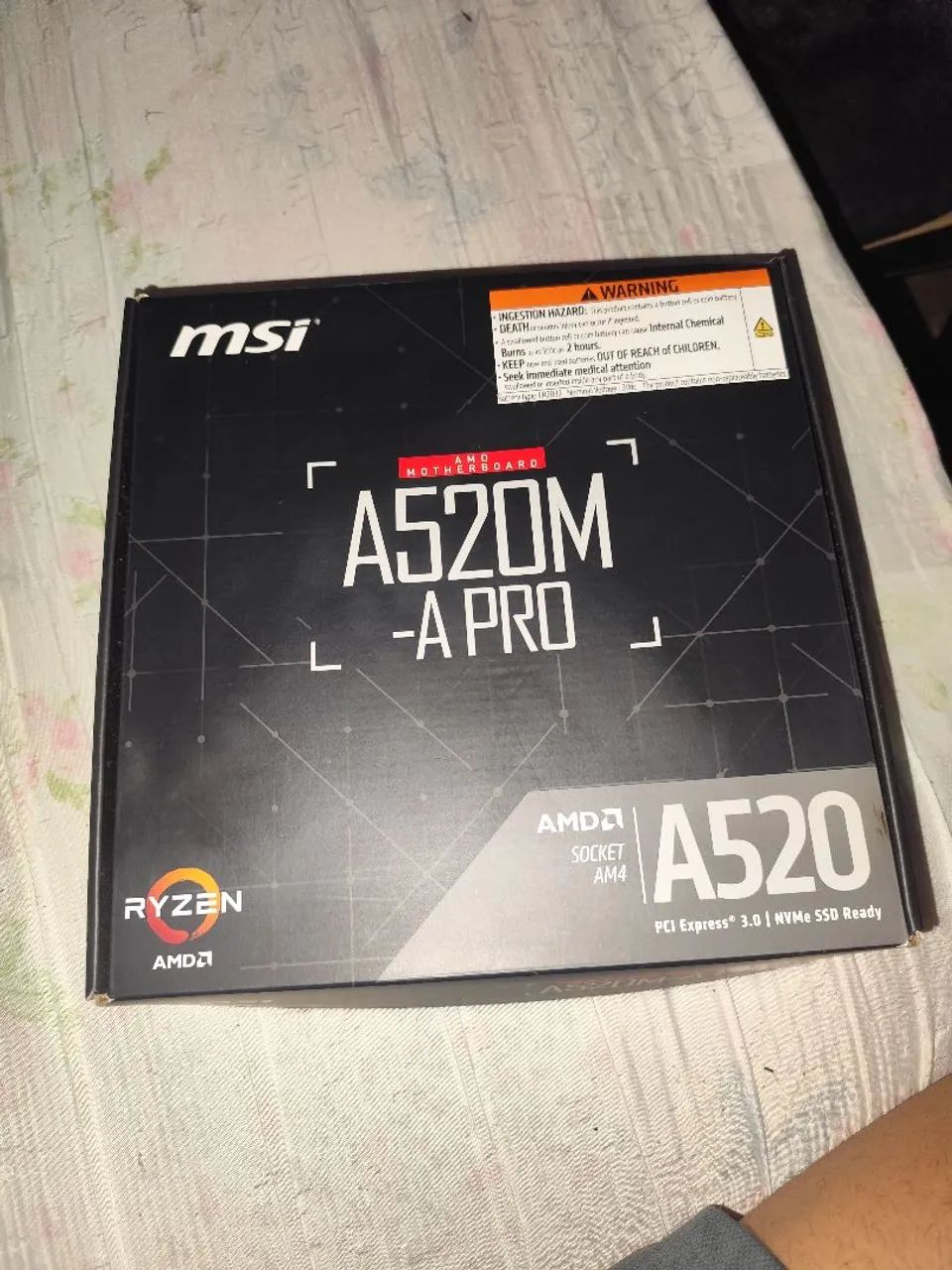 Placa mãe A520 A pro msi