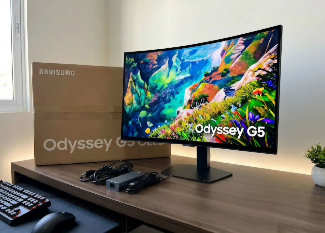 Monitor Odyssey G5 Oled  - Foto 3