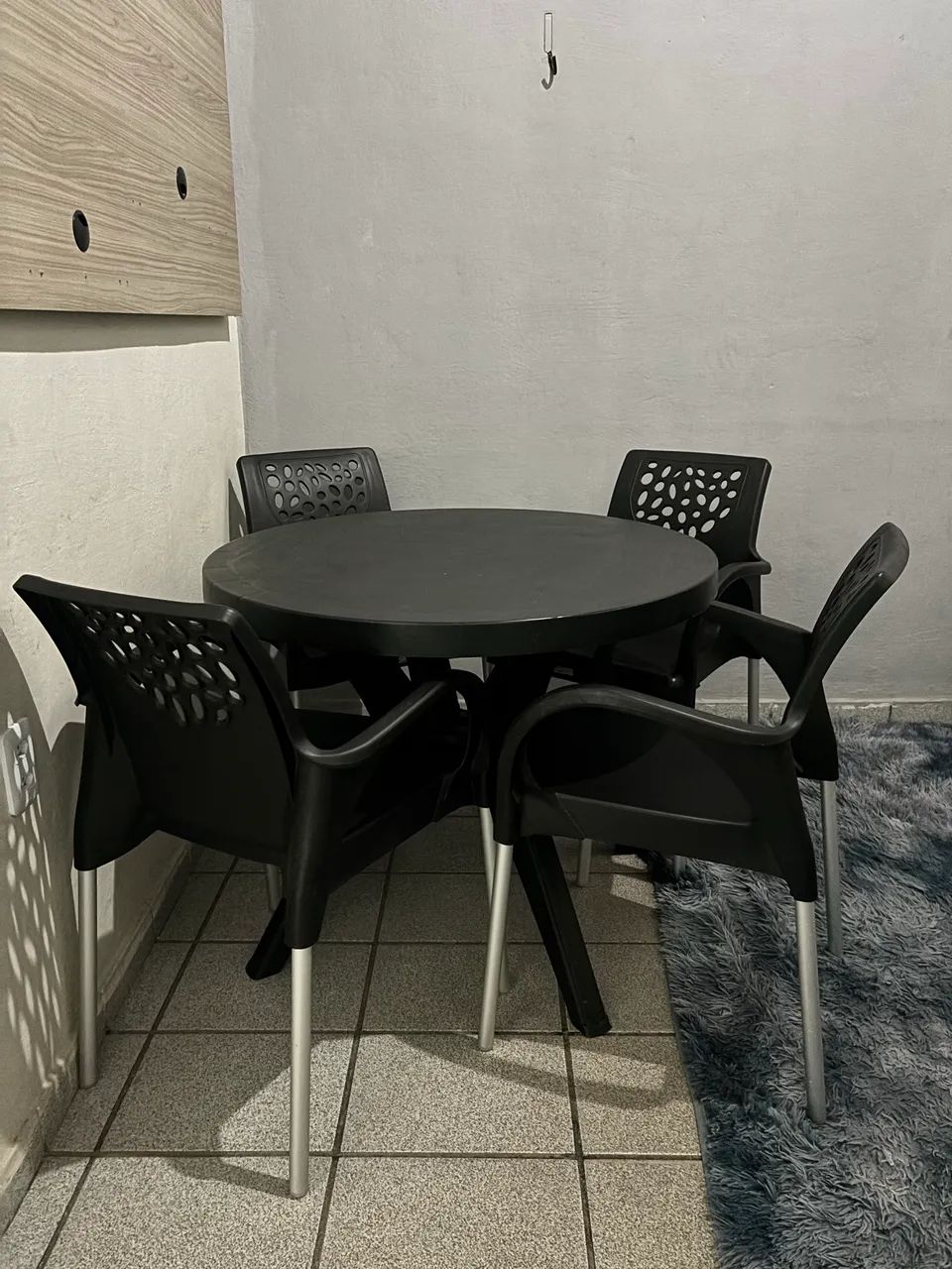 Conjunto de mesa Deluxe forte plástico 