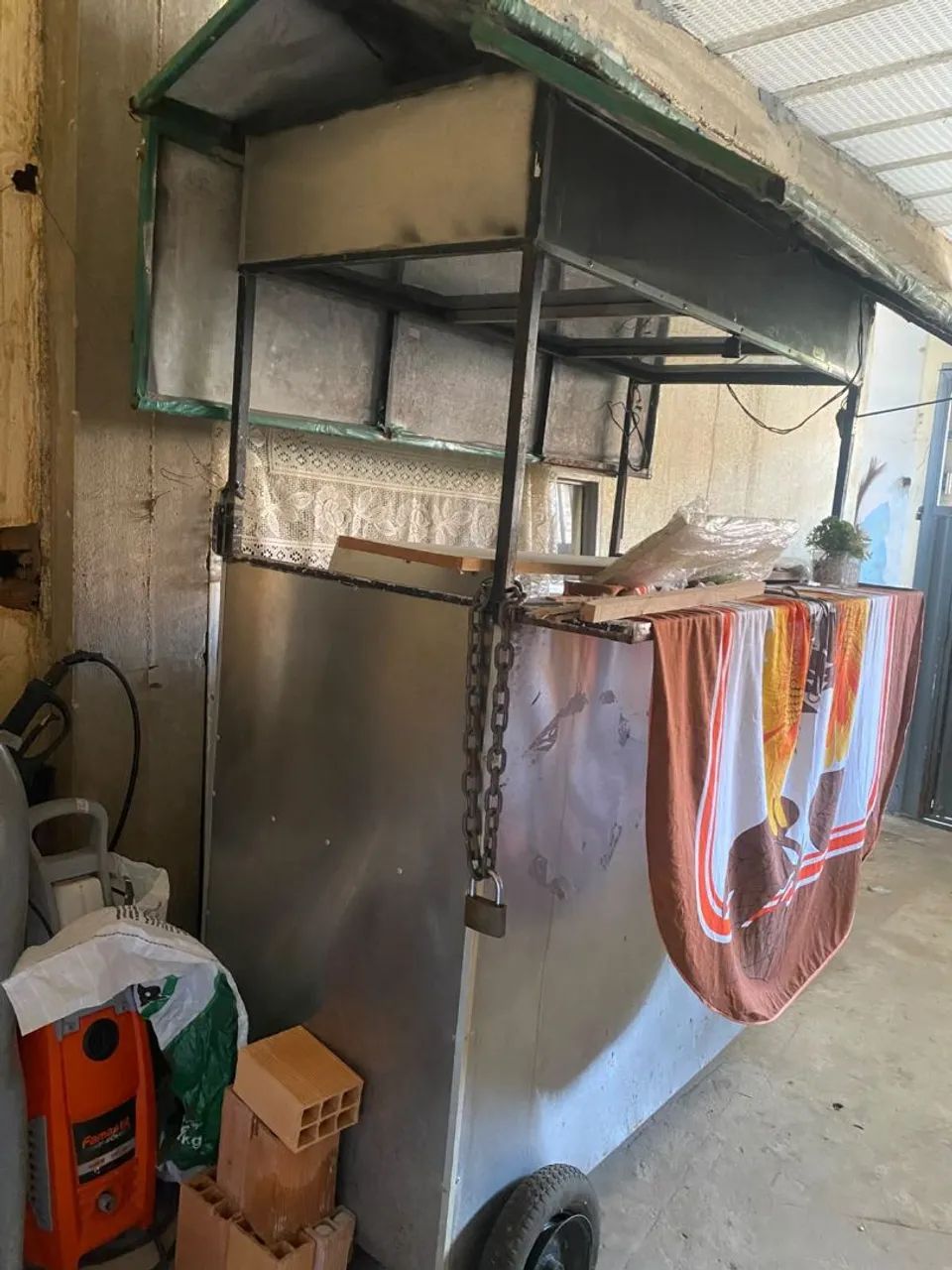 Carro de lanche feito de inox (2.000 mil) - Foto 2