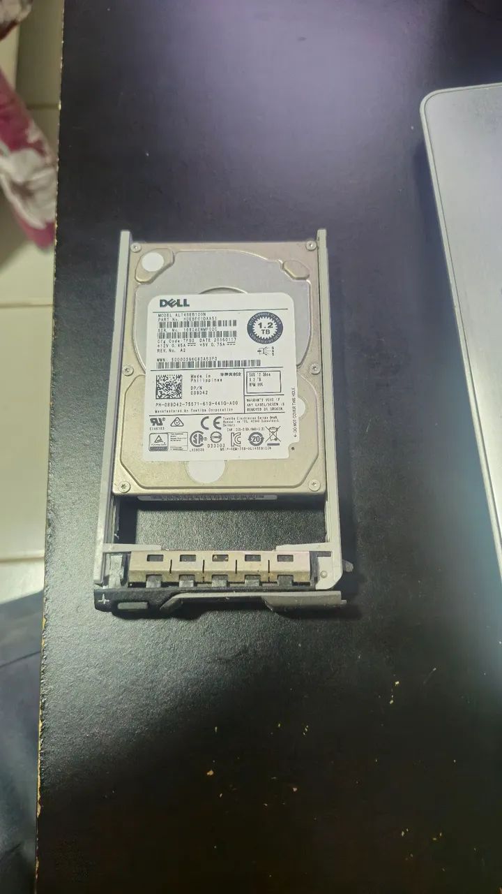 3 - HD SAS 1.2 Tb Dell - Novo- Nunca usado  - Foto 5