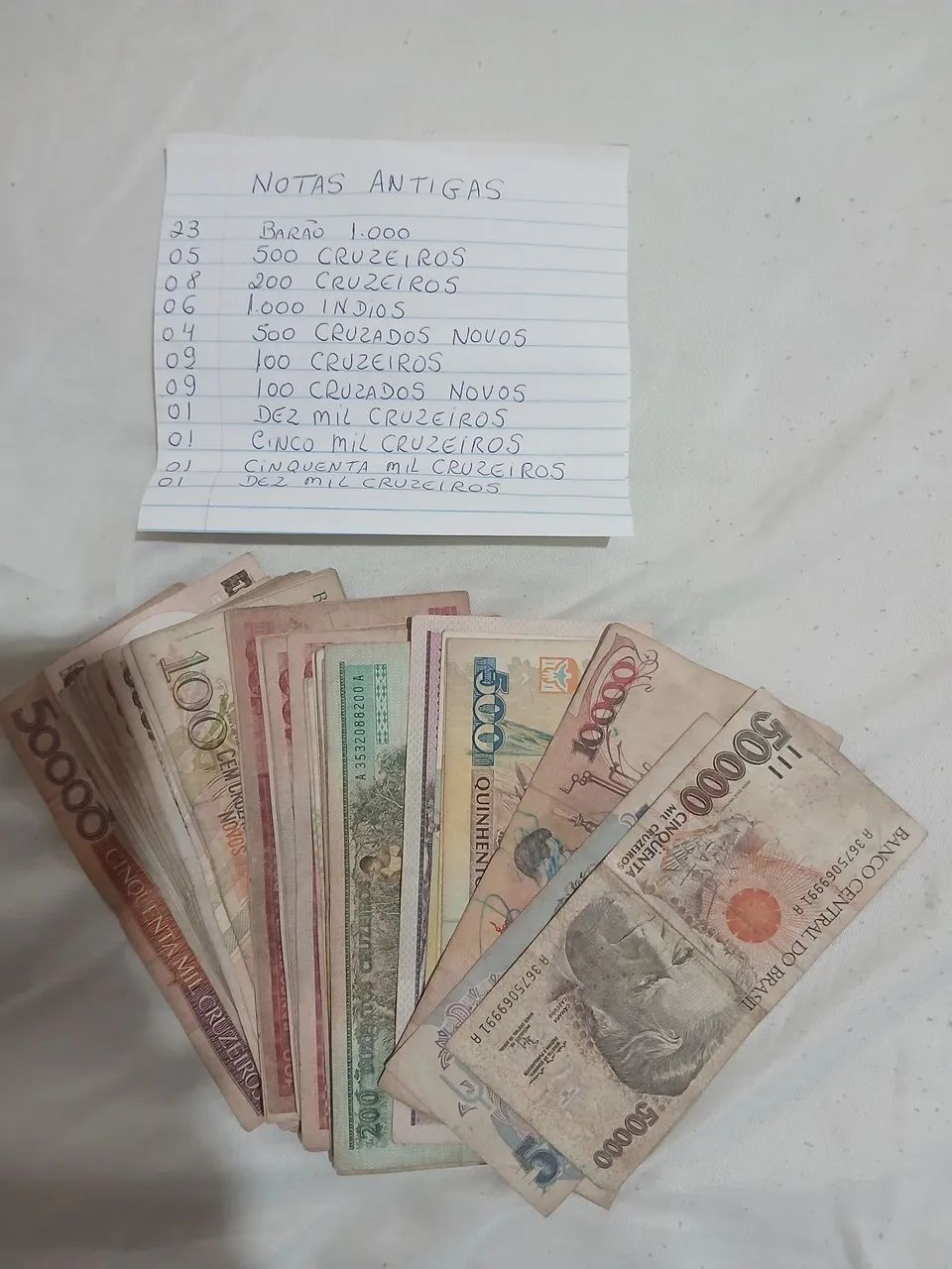 Cédulas Antigas