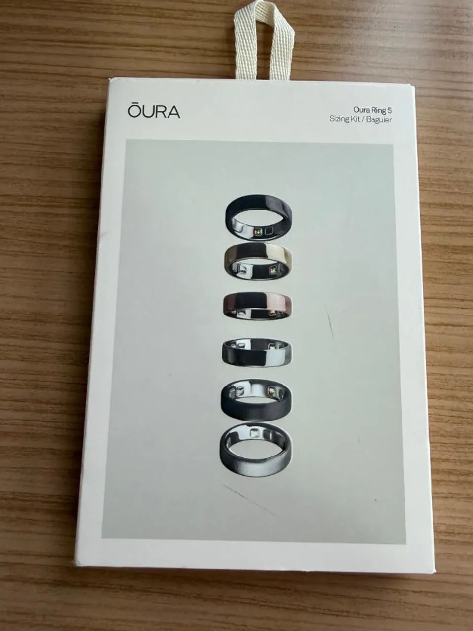 kit de medição oura ring 5 original