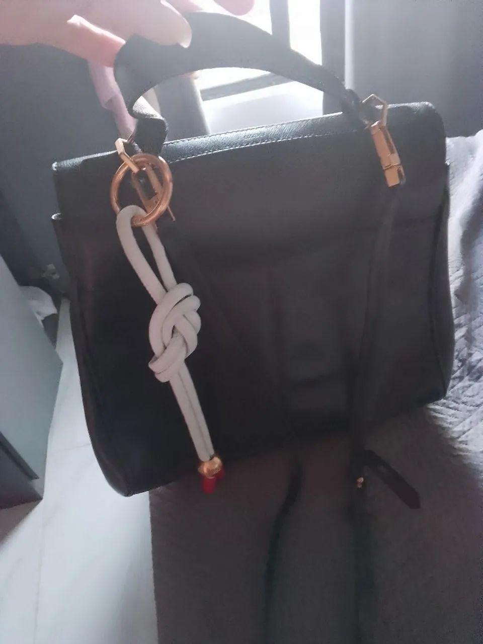 Bolsa em couro da Arezzo  - Foto 5