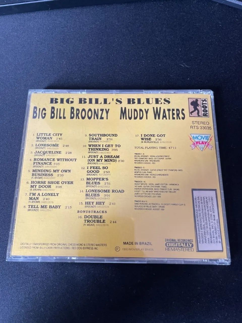 cd big bill's blues big bill broonzy muddy waters - Foto 2