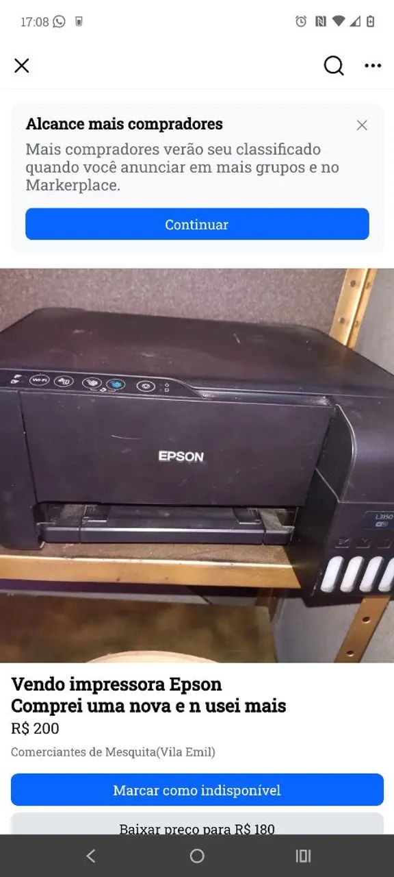 Vendo impressora 