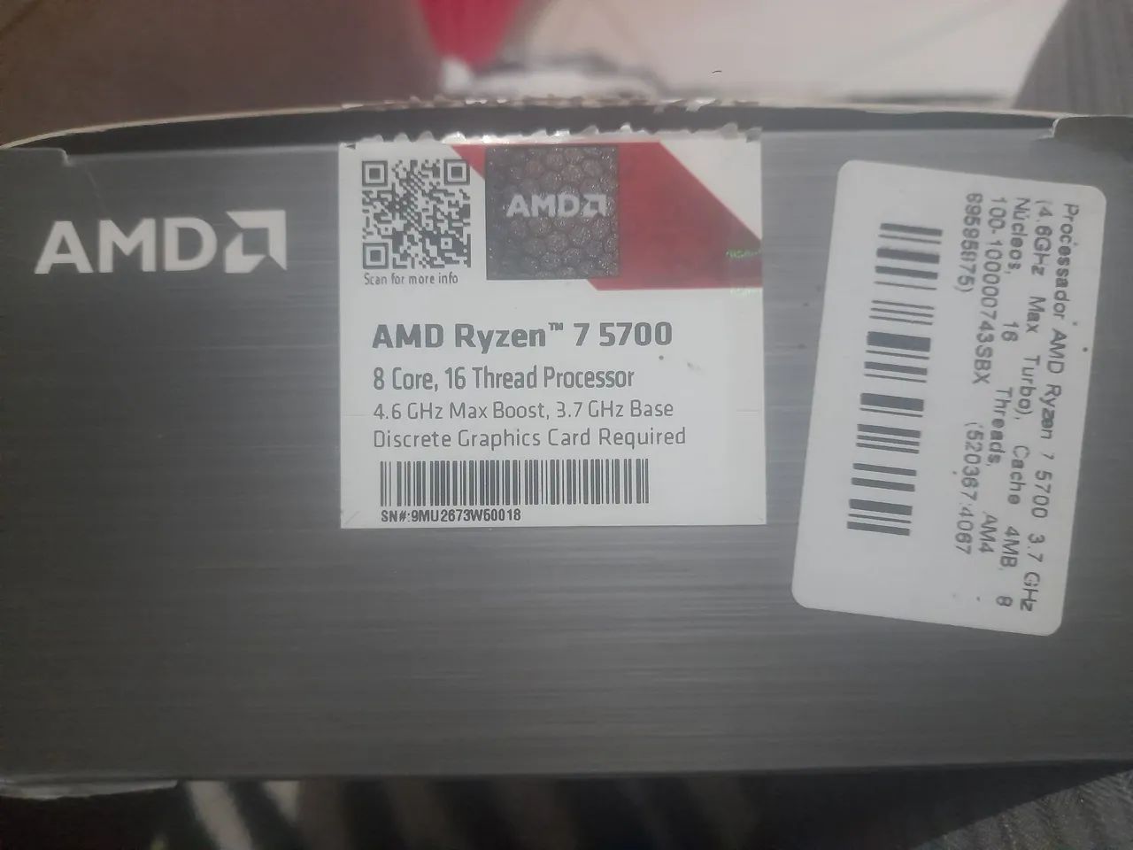 Ryzen 7 5700  - Foto 3