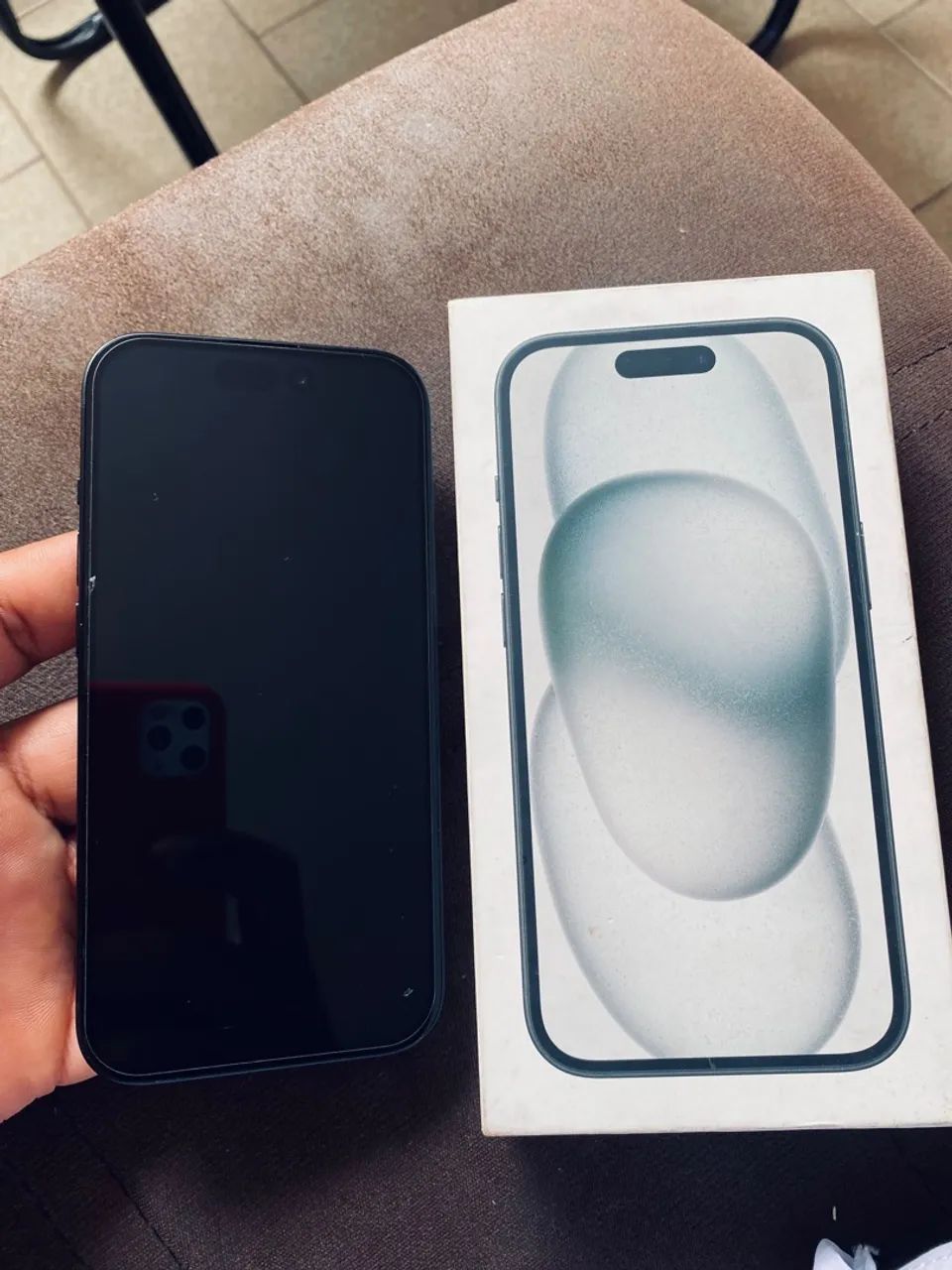 iPhone 15 titanium impecável  - Foto 4