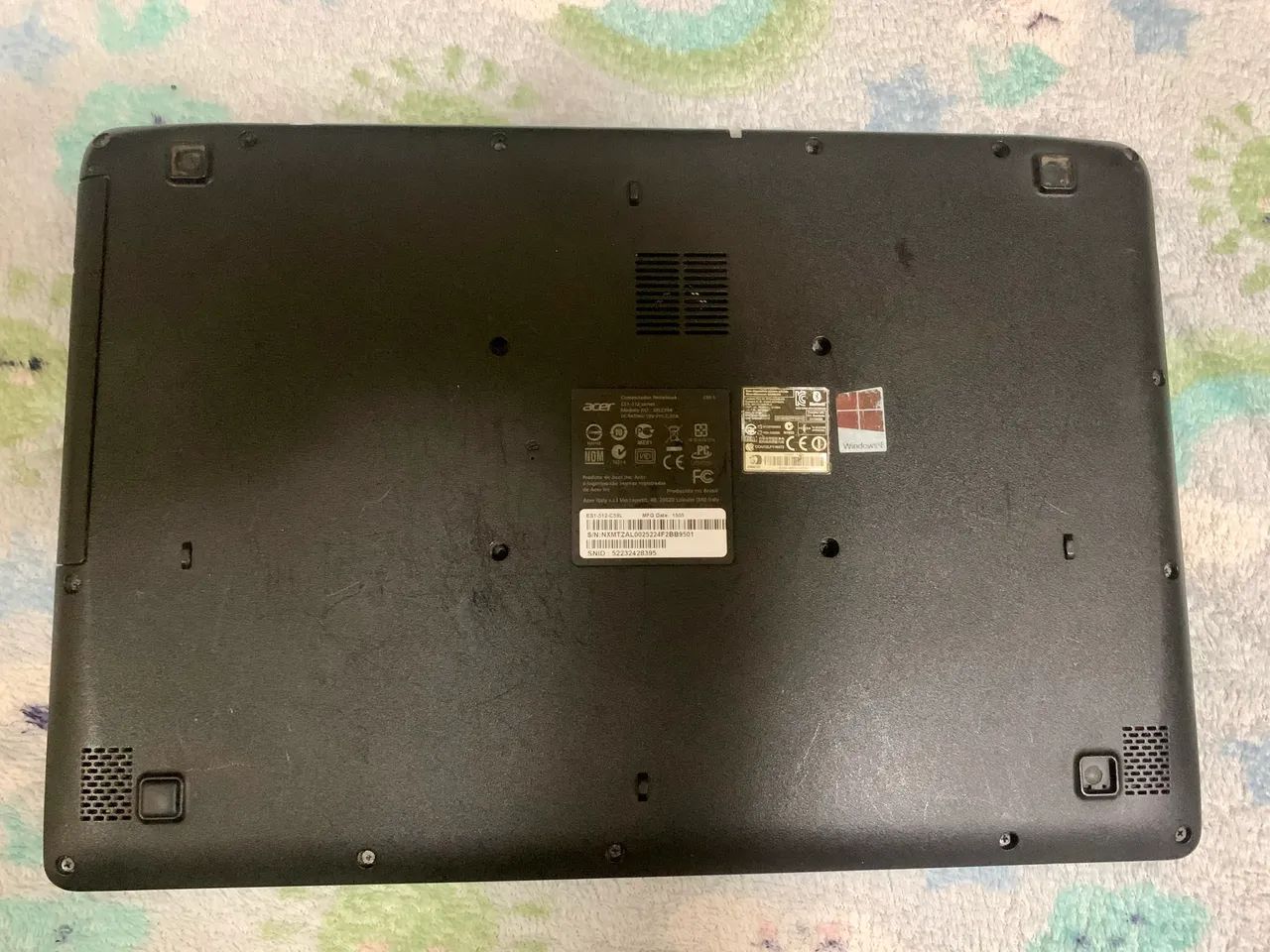 Notebook Acer QuadCore 4GB SSD120 - Foto 4