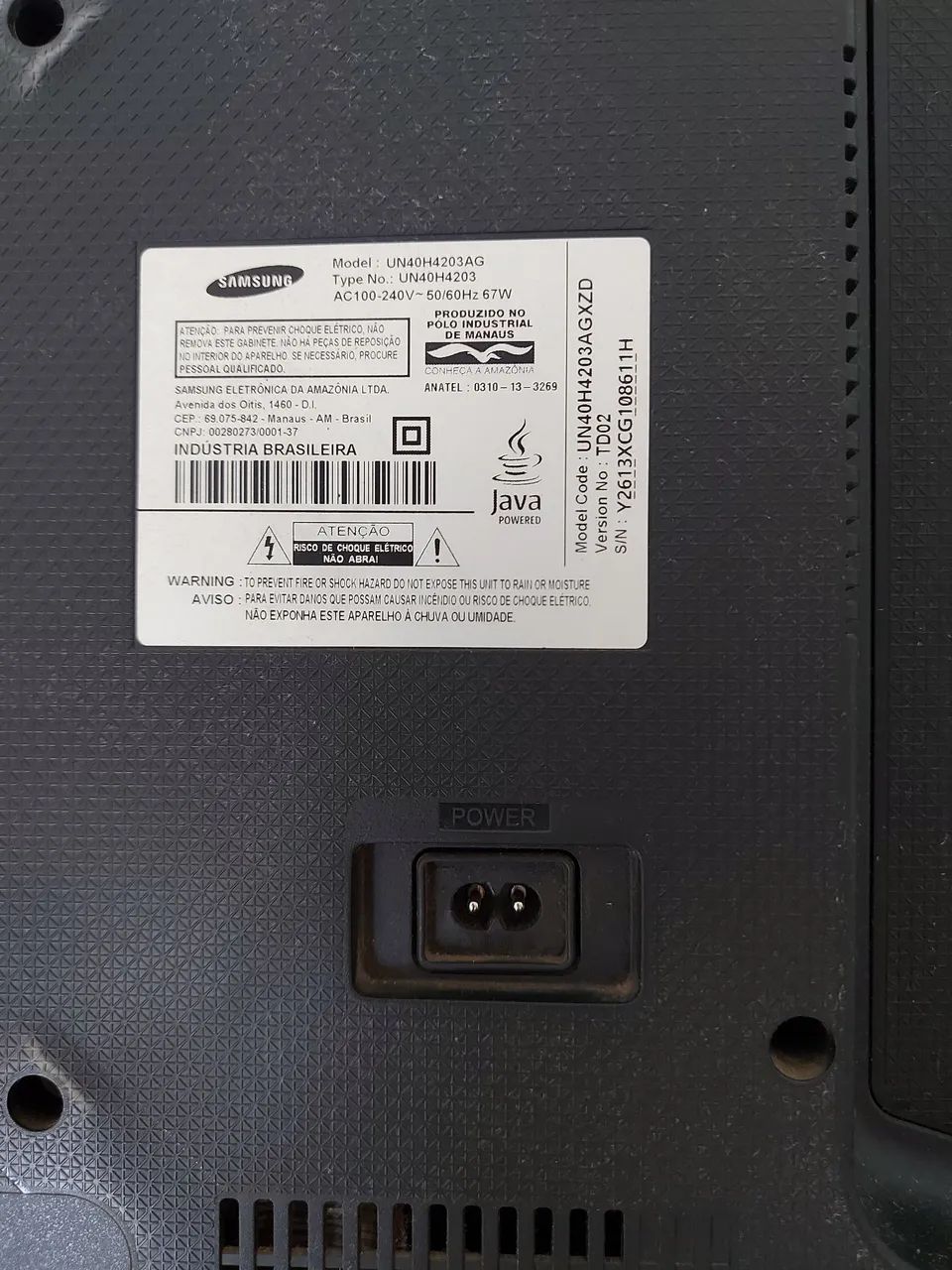 TV Samsung LED 40 polegadas - Foto 5