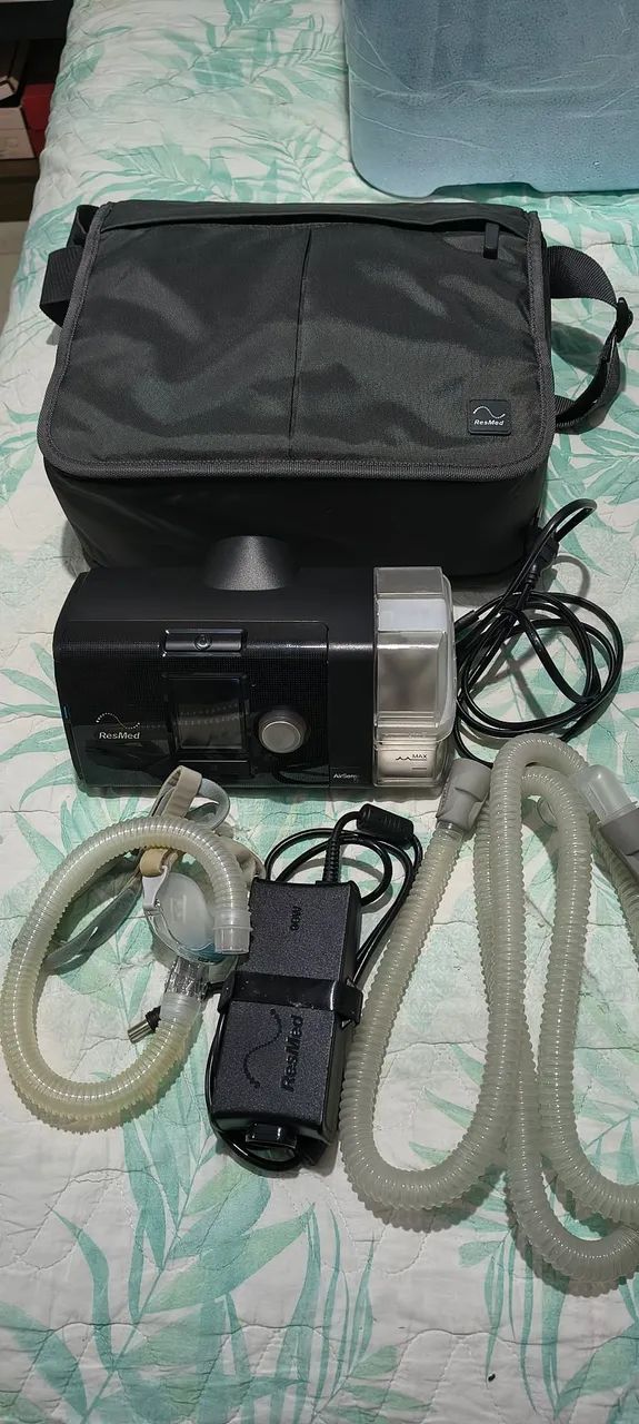 Cpap airsense 10 com umidificador RESMED - Foto 3