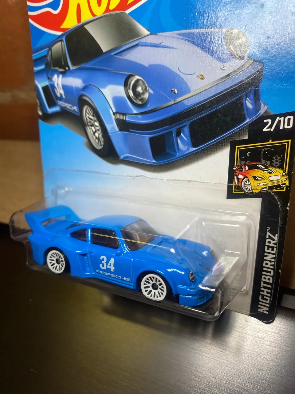 Hotwheels Porsche 934.5 - Nightburnerz - Azul - Foto 2