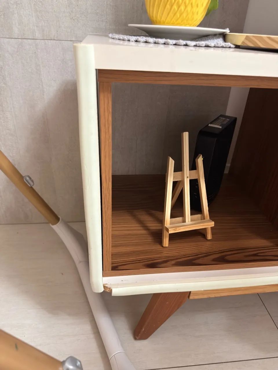 Rack elegante madeira e mdf - Foto 2