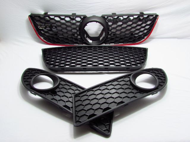 Kit Grades Parachoque Polo Gti 2007 2008 2009 2010 2011 - Foto 4