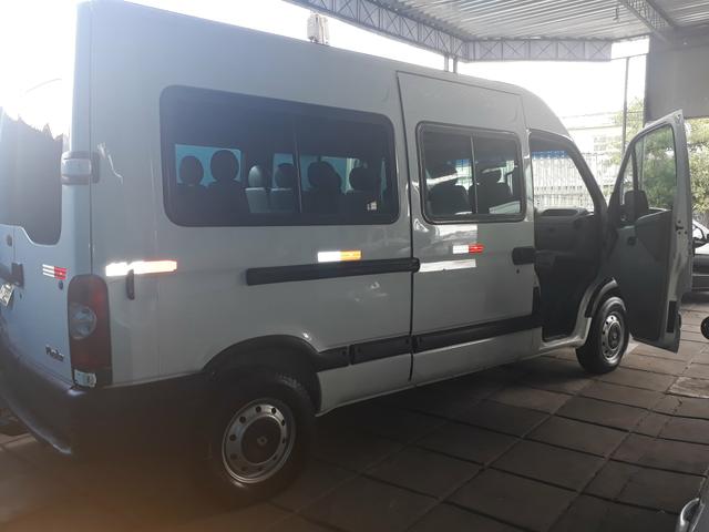 Renault master 2.5 turbo, 16 lugares,2007, motor feito semana passada!!!! - Foto 3