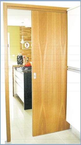 Porta De Correr Lisa 210x60m até 210x92m