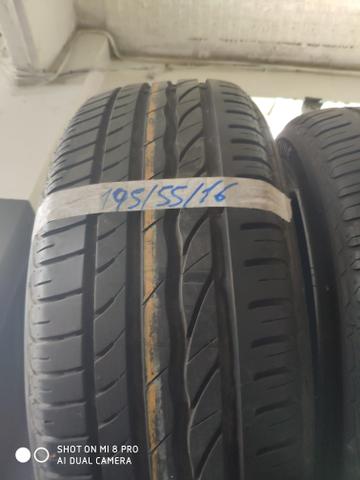 10xz cartão sem juros!!!Pneu 205/55-16,195/55-16,215/60-16 com 70% de borracha - Foto 2