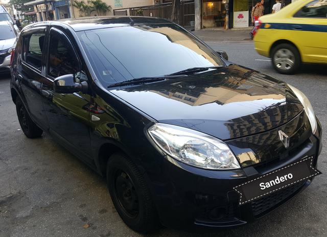 Sandero Expression Hi-Flex 1.0 2013 completo - Foto 3