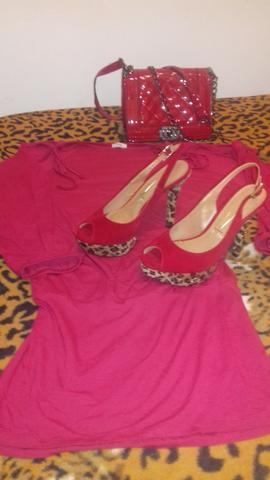 Peep Toe Vermelho - Foto 4