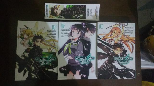 Mangá Sword Art Online Fairy Dance - Completo