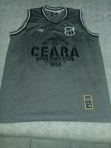 Vendo três blusas do Ceará sendo duas primeira linha e a outra original regata - Foto 4
