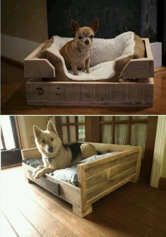 Caminha De Pallet P/ Cachorros E Gatos - Produto Novo (Super Promoção) - Foto 3