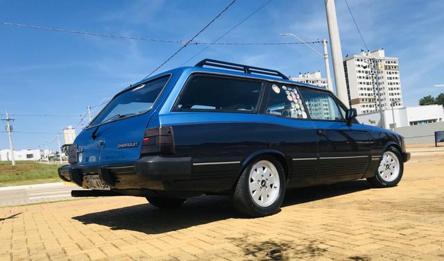 Exclusividade Opala Caravan Diplomata 4.1/S 86/87 azul saia e blusa - aceito troca - Foto 2
