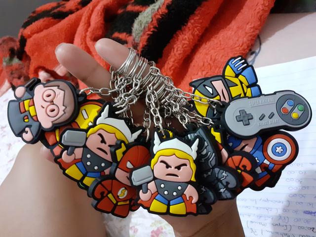 Chaveiros de personagem