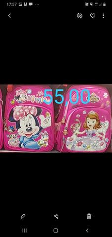Mochila infantis sem taxa