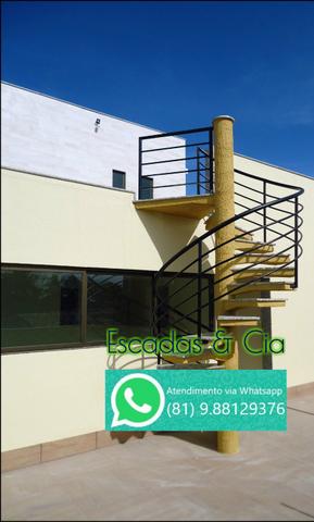 Fabricação de Escada Caracol, Escada Reta e Fundição em geral - Foto 3