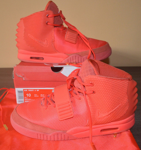 tenis kanye west red october